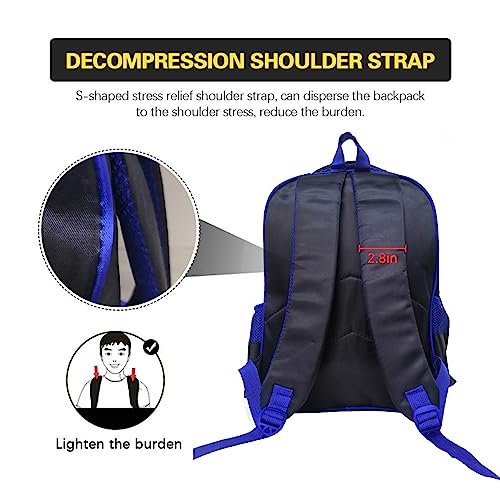 JDEIFKF Basketball Backpack Laptop Backpack For Men Women, Basketball Backpacks Shoulder Bag For Travel Hiking Camping Daypack