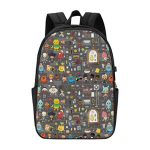 tolicabo backpack for kids or adults, 17 inch
