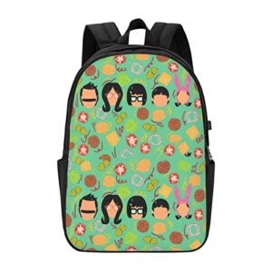 boresbgs backpack school backpack 17 inch bookbag school bag