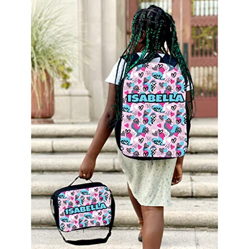 KishKesh Personalization Custom Full Color Print 16" Inch Backpack - Upload your Design, Photo, Logo or Text