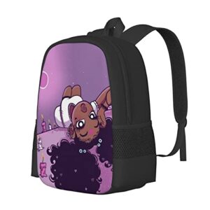 nrseag African American Girl Backpack Black Girl Backpack African Kids Cute Black Girl Bookbag for School Kids Teen Girls