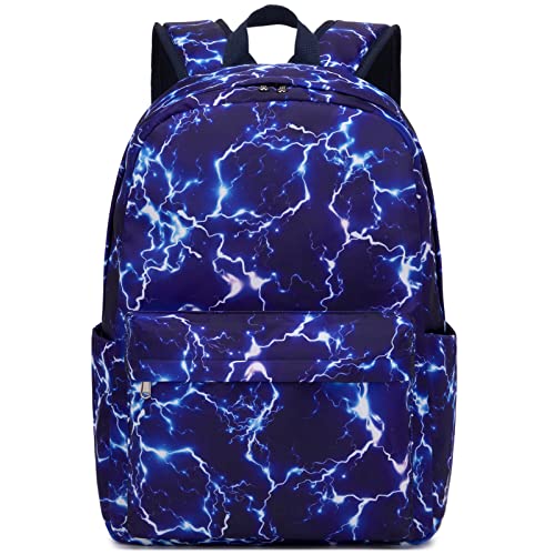 Meisohua Boys Backpack for Elementary School Backpack for Boys Girls School Bookbag for Middle School Bags Lightning Backpack for Kids