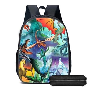 iuxti anime backpack for boys girls,big capacity daypack 16.5 inch laptop backpack for travel office outdoor-2