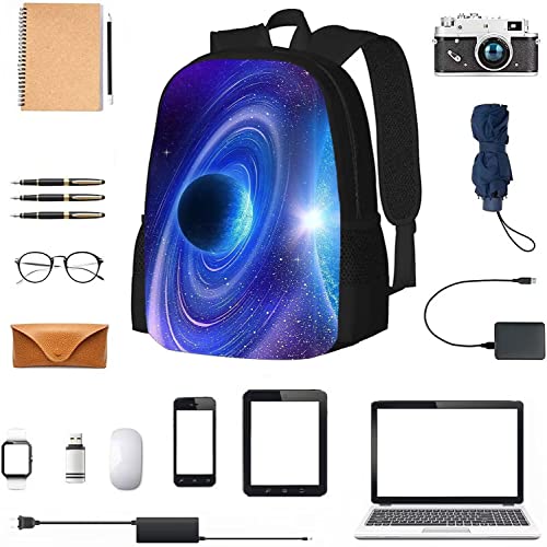 IUXTI Anime Backpack for Boys Girls,Big Capacity Daypack 16.5 Inch Laptop Backpack for Travel Office Outdoor-2