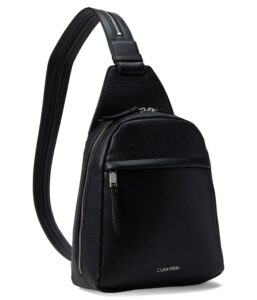 calvin klein mia backpack black/silver one size