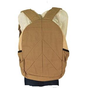 Hemp Backpack | Organic | THC Free | Eco Friendly | Free of Toxic Chemicals | Large | Natural | 3342 |ॐ