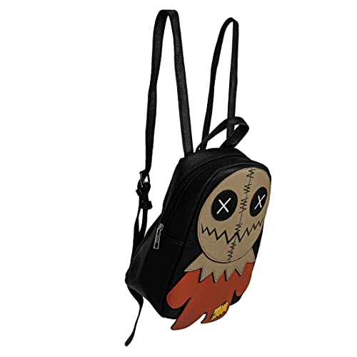 Things2Die4 Vinyl Spooky Scarecrow Doll Novelty Backpack Goth Purse Bag Halloween Fashion
