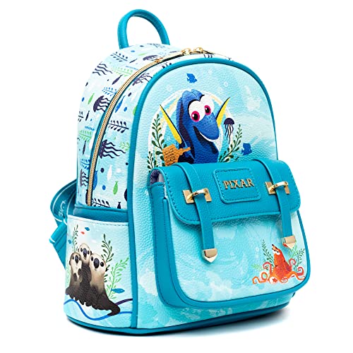 Wondapop Finding Dory 11" Vegan Leather Fashion Mini Backpack