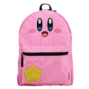 Kirby 16" Reversible Backpack & 24 Oz Single Wall Plastic Water Bottle Combo Set