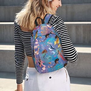 Thustin Little Mermaid 2023 halie Backpacks Casual Durable Daypack Laptop Mini backpack Waterproof Travel Backpacks 15.7 Inch Bag