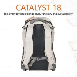 Mystery Ranch Catalyst 18L Travel Backpack with Tech Pocket for Everyday Carry and Adventures - Stone