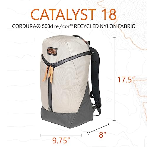 Mystery Ranch Catalyst 18L Travel Backpack with Tech Pocket for Everyday Carry and Adventures - Stone