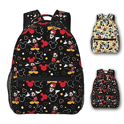 QANPE Fashion Cartoon Backpack for Women Girls Kids Cute Print School Backpack Travel Daypack Laptop Backpack