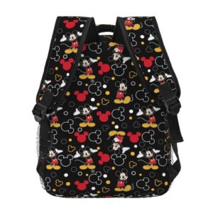 QANPE Fashion Cartoon Backpack for Women Girls Kids Cute Print School Backpack Travel Daypack Laptop Backpack