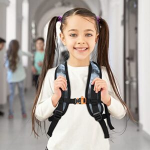 Glaphy Custom Kid's Name Backpack Tornado Pattern Toddler Backpack for Daycare Travel Personalized Name Preschool Bookbag for Boys Girls