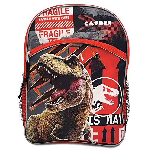 DIBSIES Personalized Backpack created using Jurassic World Backpack