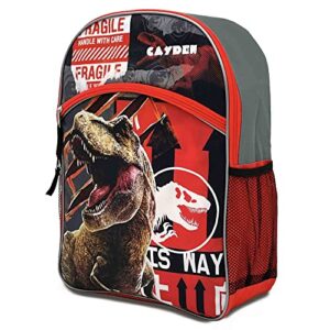 DIBSIES Personalized Backpack created using Jurassic World Backpack