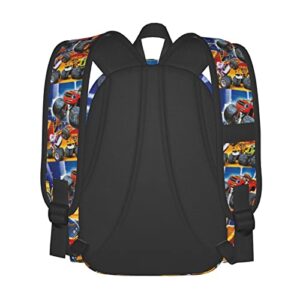 Truck Car Blaze Backpack Casual Backpack Laptop Backpack Sports Outdoor