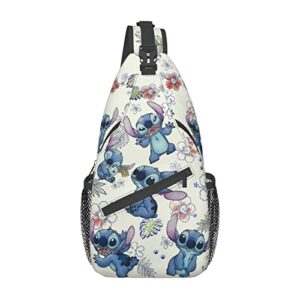 cartoon sling bag crossbody shoulder backpack crossbody bag for travel hiking sport cycling gift