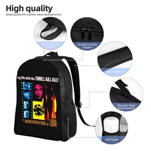 My Life With The Thrill Kill Kult Band Backpack Lightweight Backpacks Unisex Rucksack Fashion Casual Travel Bags