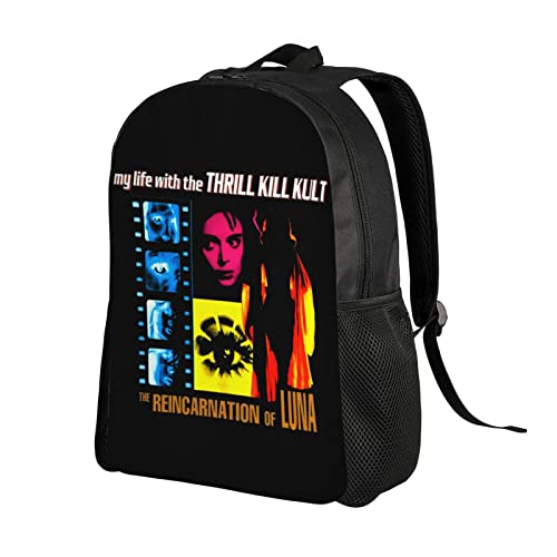 My Life With The Thrill Kill Kult Band Backpack Lightweight Backpacks Unisex Rucksack Fashion Casual Travel Bags