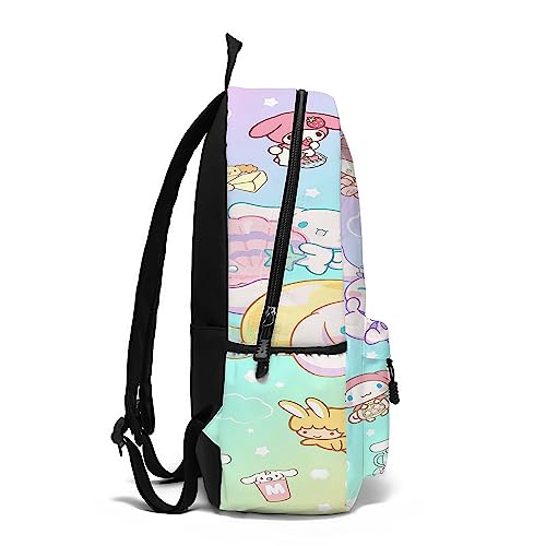 KGEVOCL Cartoon Laptop Bag Cute Lightweight Waterproof Bookbag Christmas Birthday Gifts Bookbag for Women Fashion Leisure Bag, Pink