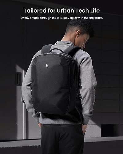 tomtoc 15.6 Inch Laptop Backpack, Minimalist Waterproof Casual Daypack Commute Computer Backpack, A Smart Look for The City and Office, Work, Study, or Weekend Excursions, 20L