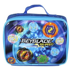 INTIMO Beyblade Burst TV Show Tossed Print 5 PC Backpack Lunchbox Waterbottle Icepack