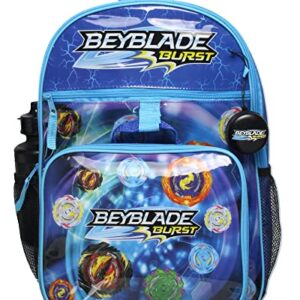 INTIMO Beyblade Burst TV Show Tossed Print 5 PC Backpack Lunchbox Waterbottle Icepack