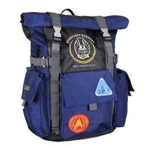 intimo star trek starfleet academy roll top hiking gym laptop school travel backpack