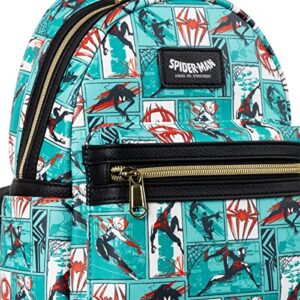 Loungefly Marvel Spider-Man: Across the Spider-Verse Exclusive Comic Strip Mini-Backpack