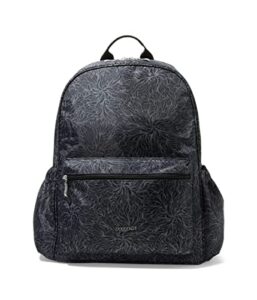 baggallini on the go laptop backpack midnight blossom print one size
