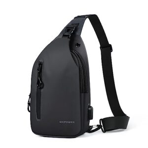 crossbody men's sling bag shoulder backpack slingbag outdoor travel hiking camping men bags shoulder crossbody