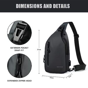 Crossbody Men's Sling Bag Shoulder Backpack Slingbag Outdoor Travel Hiking Camping Men Bags Shoulder Crossbody