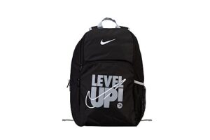 nike 3brand verbiage backpack - black/gray - one size