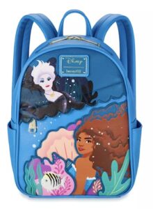 loungefly disney parks the little mermaid mini backpack – live action film