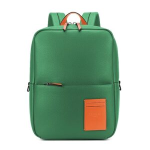 lapolar laptop backpack, large capacity 15.6 inch business durable laptops travel backpacks,computer backpacks for women men (green)