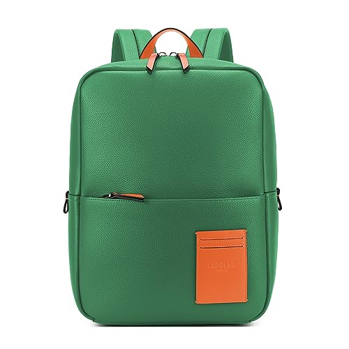 LAPOLAR Laptop Backpack, Large Capacity 15.6 Inch Business Durable Laptops Travel Backpacks,Computer Backpacks for Women Men (Green)