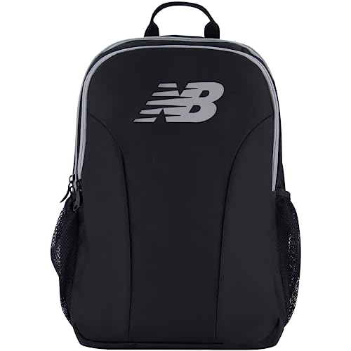 Concept One New Balance Laptop Backpack, Travel Computer Bag for Men and Women, Black, 19 Inch