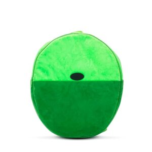 dskobt green backpack for anime costume prop lime green plush backpack cartoon human's adventure for cosplay halloween (green)