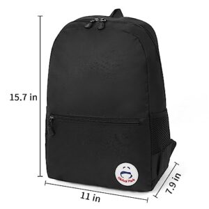 PopMeme School Backpack Lightweight Simple Elementary Middle School Backpack Simple Backpack for Teenage Boys