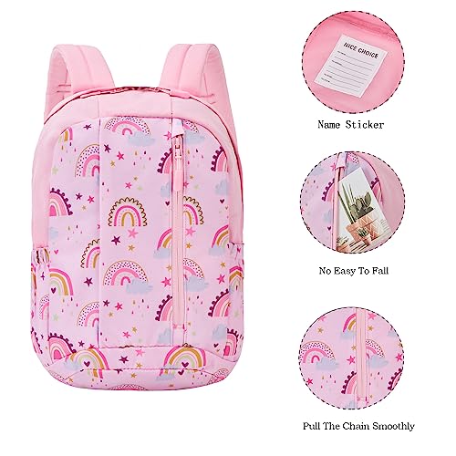 NICE CHOICE Toddler Backpack for Boys and Girls, Ideal kids backpack for Preschool and Kindergarten (Pink Unicorn)