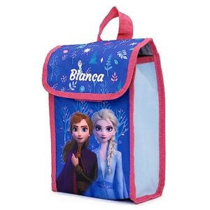 DIBSIES Personalized Backpack Lunch Box Combo created using Disney Frozen Backpack Lunchbox Combo