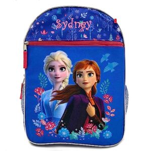 DIBSIES Personalized Backpack Lunch Box Combo created using Disney Frozen Backpack Lunchbox Combo