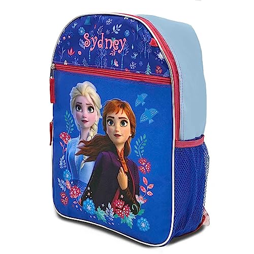 DIBSIES Personalized Backpack Lunch Box Combo created using Disney Frozen Backpack Lunchbox Combo