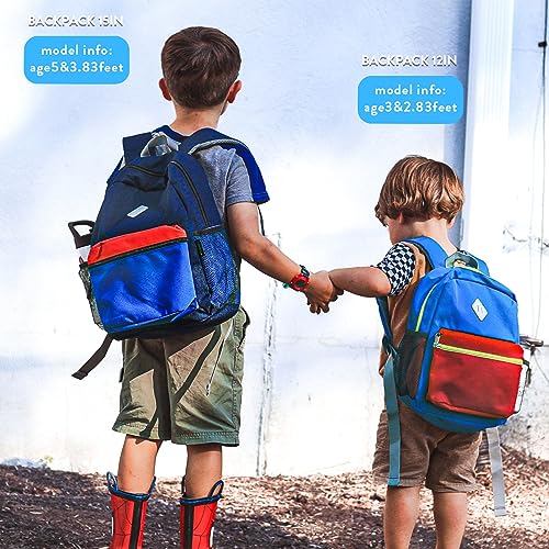 STEAMEDBUN Kids Backpack for Boys,Kindergarten Backpack for Toddler Boys Age 3-6