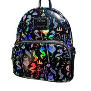 Loungefly Little Mermaid Iridescent Ursula AOP Mini Backpack Toyz N Fun Exclusive