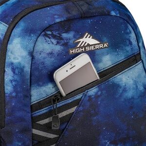 High Sierra Outburst 2.0 Carry On Backpack w/Padded Laptop/Tablet Sleeve, Space