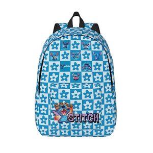 Sjhplzjyer Cartoon Backpack Fashionable and Functional 3D Printed Canvas Backpacks with Compartments and Durable Materials 16 Inchh…