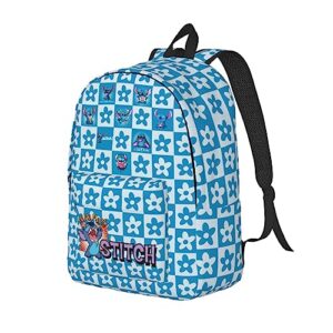 Sjhplzjyer Cartoon Backpack Fashionable and Functional 3D Printed Canvas Backpacks with Compartments and Durable Materials 16 Inchh…